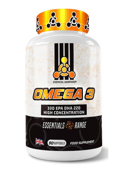 Chemical Warfare Omega 3 - 90 Softgels - Omega Capsules