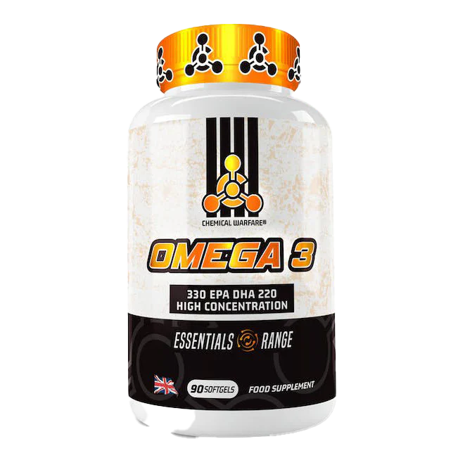 Chemical Warfare Omega 3 - 90 Softgels - Omega Capsules