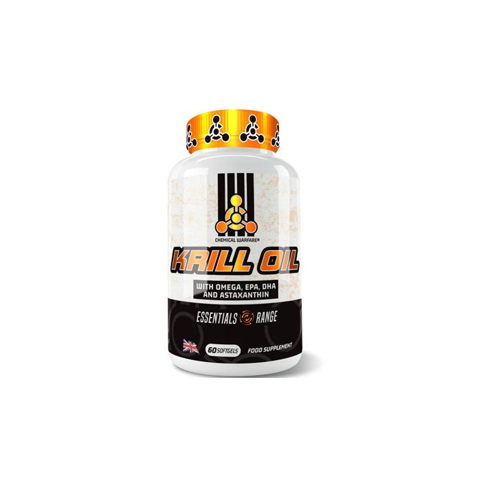 Chemical Warfare Krill Oil - 60 Caps - Krill Oil Capsules