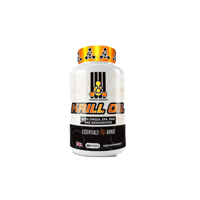 Chemical Warfare Krill Oil - 60 Caps - Krill Oil Capsules