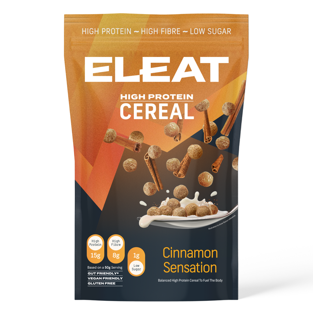Eleat Balanced High Protein Cereal - 250g / Cinnamon - Protein Cereal
