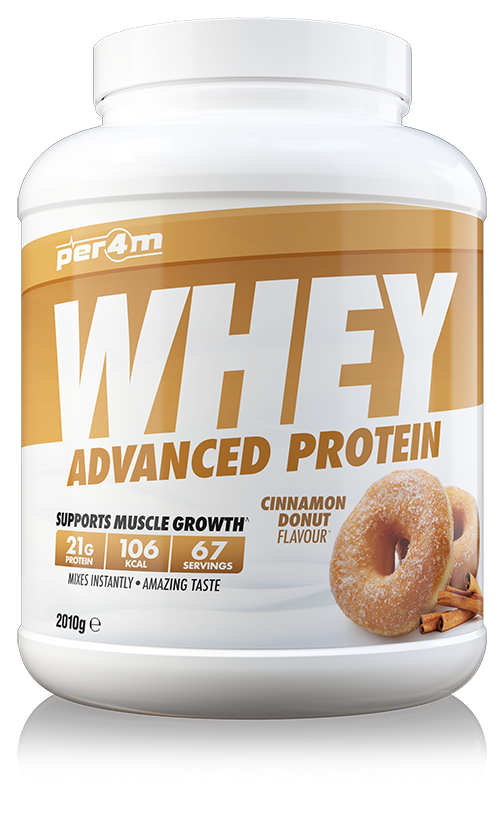 Per4m Advanced Whey Protein - 2.01kg / Cinnamon Donut - Whey Protein Powder