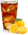 Glass of iced tea with lemons for Vilgain Pre-Workout with L-Citrulline Malate and Natcaff® caffeine