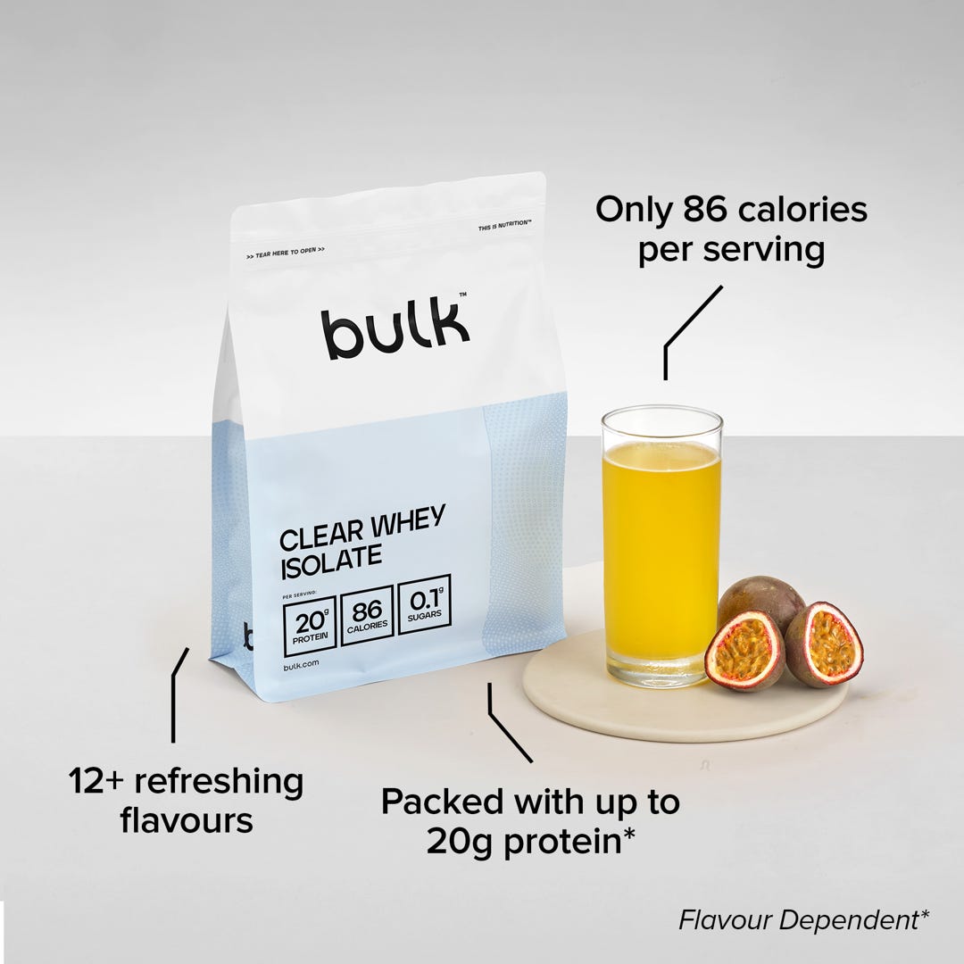 Bulk Clear Whey Isolate 450g - MyGymSupplements