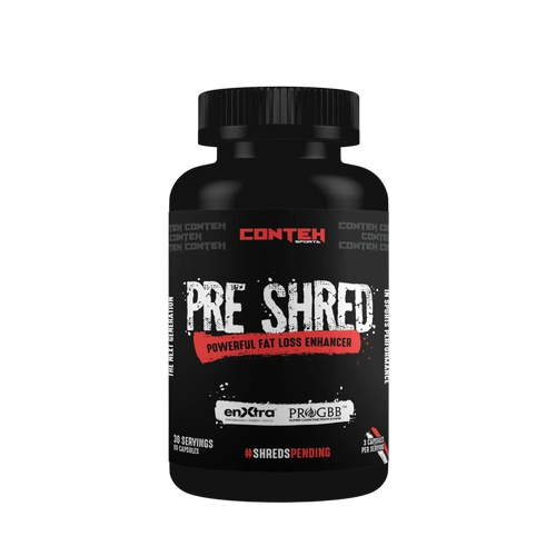 Conteh Sports Pre Shred Capsules 90 Caps Weight Loss Support Capsules