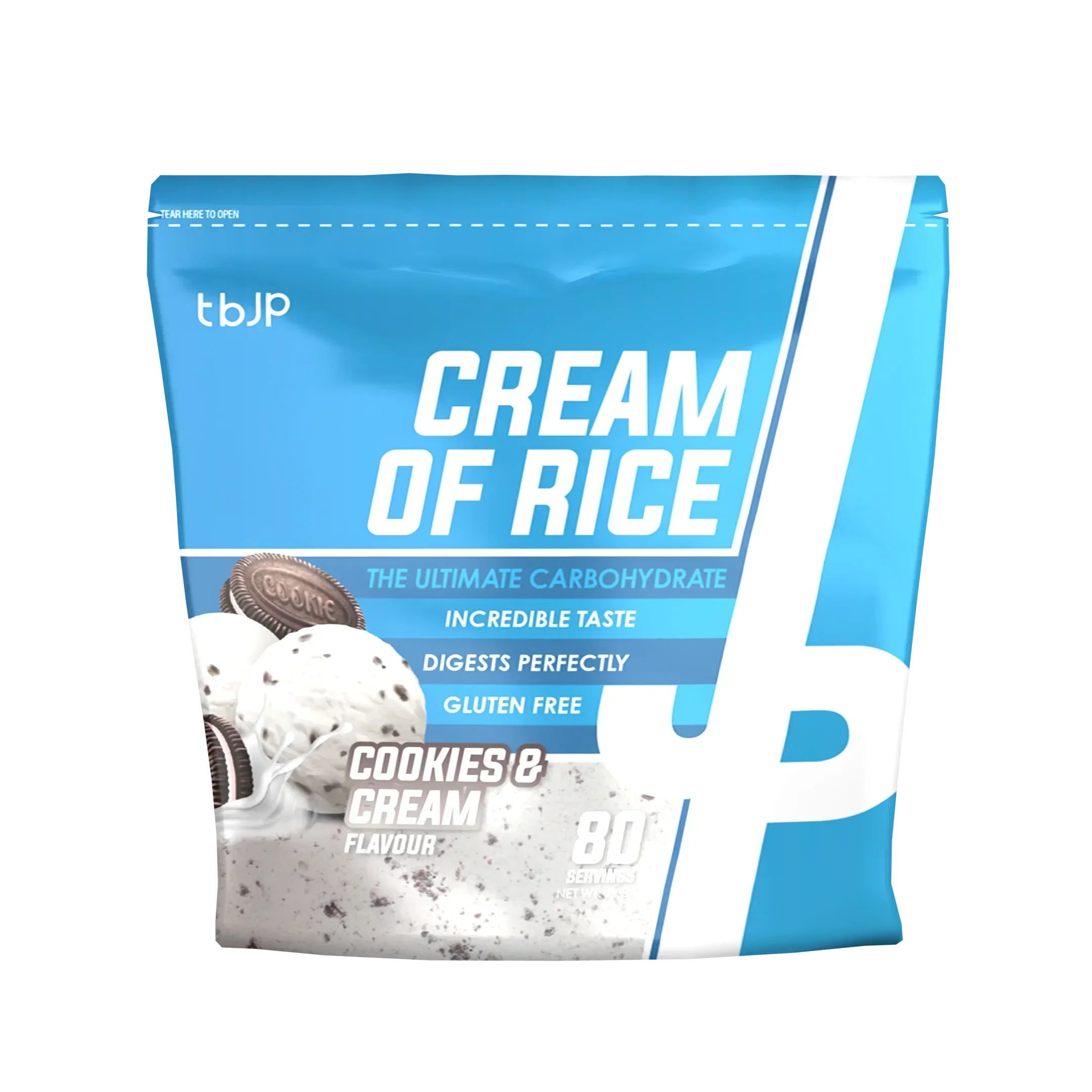 Trained By JP Cream Of Rice - 2kg / Cookies & Ceam - Cream of Rice Powder