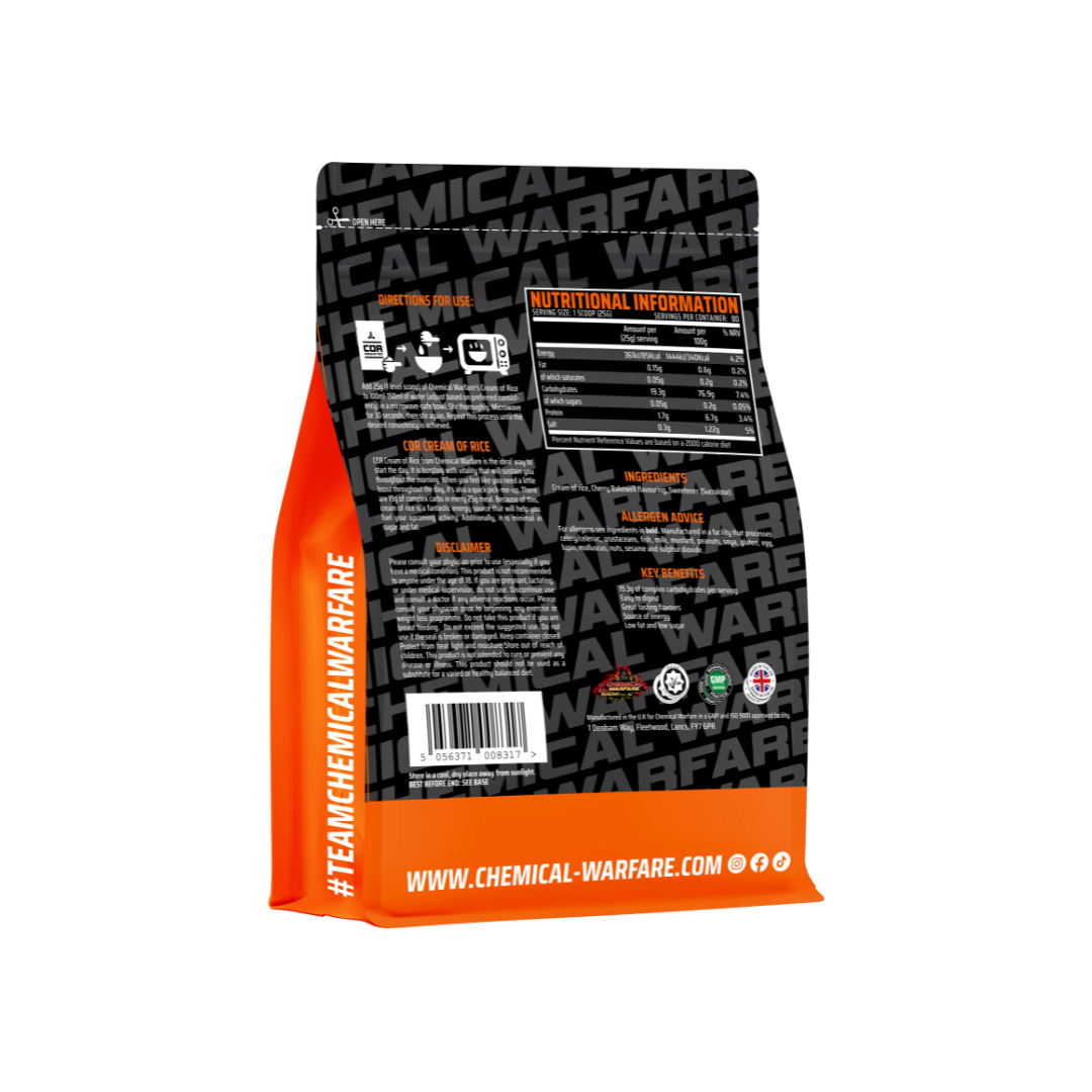 Chemical Warfare Cream Of Rice 2kg - MyGymSupplements