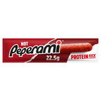 Hot Peperami Salami sausage snack with a protein kick, 22.5g, perfect for quick bites