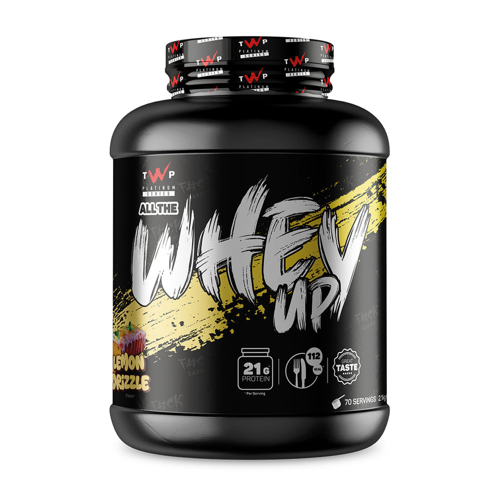 TWP ALL THE WHEY UP 2.1kg Lemon Drizzle Cake - MyGymSupplements