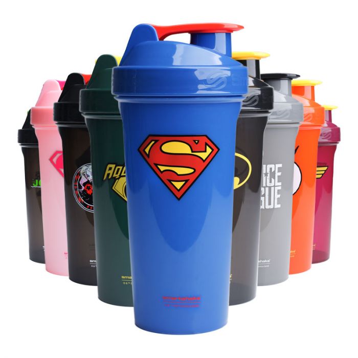 Smartshake Lite DC Comics Shaker Harley Quinn - 800ml - Shaker Bottle (Less Than 2 Litres)