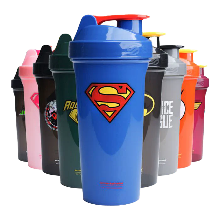 Smartshake Lite DC Comics Shaker Batman - 800ml - Shaker Bottle (Less Than 2 Litres)