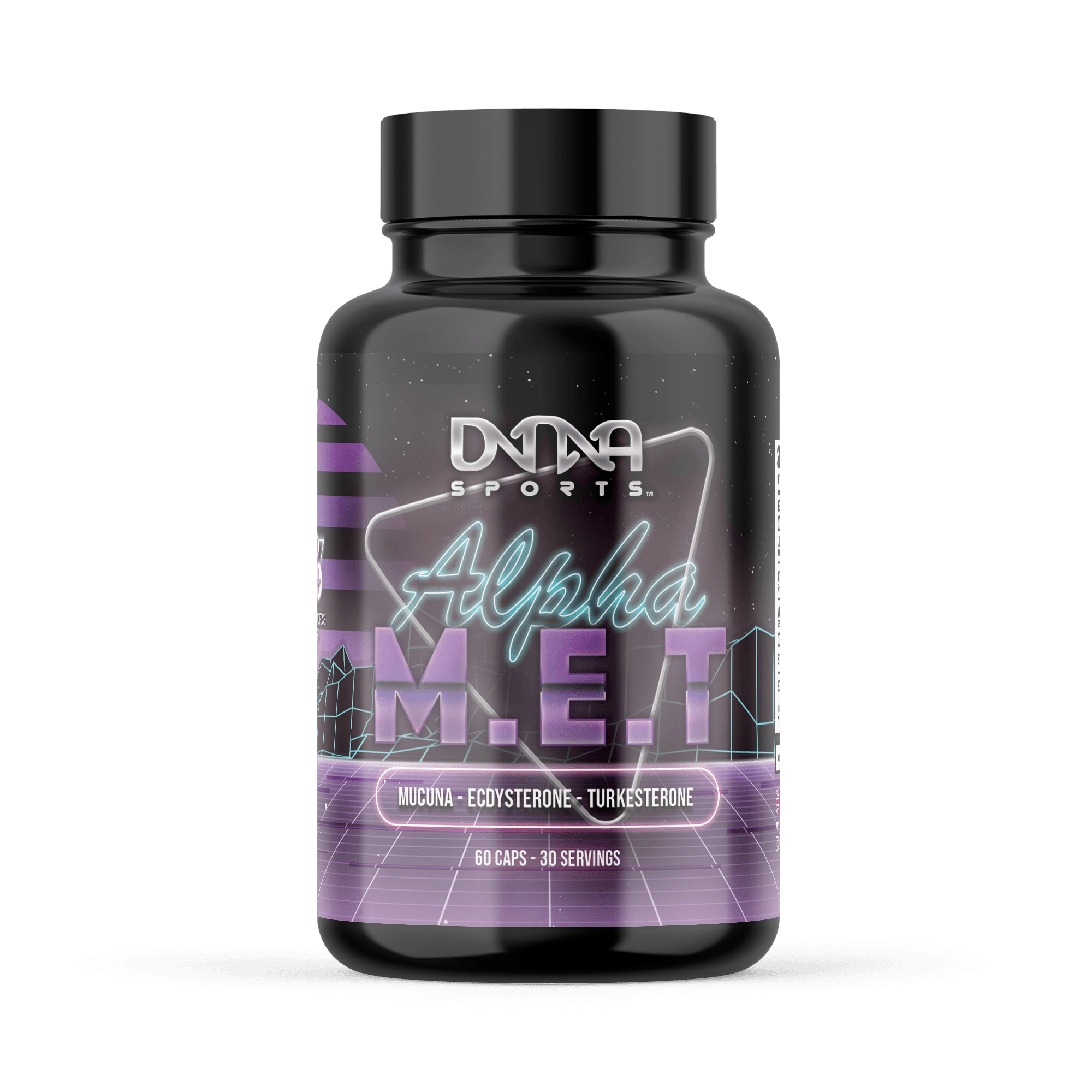 DNA Sports Alpha M.E.T - 60 Caps - Testosterone Booster Capsules