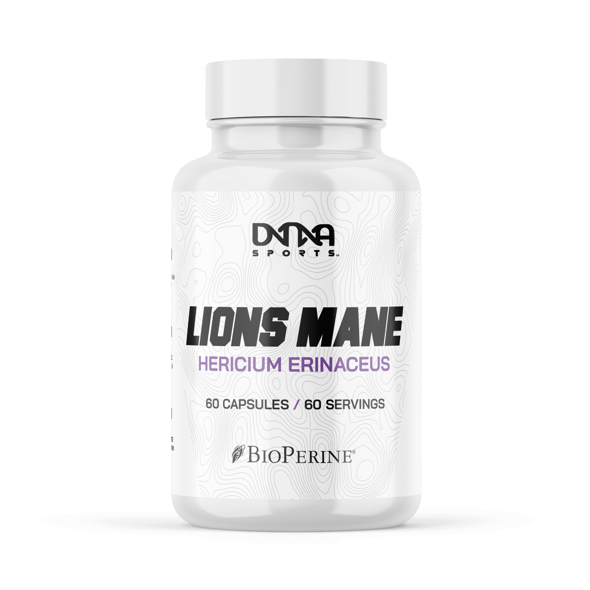 DNA Sports Lions Mane - 60 Caps - Cognitive Support Capsules