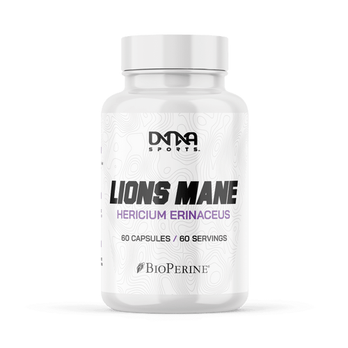 DNA Sports Lions Mane - 60 Caps - Cognitive Support Capsules