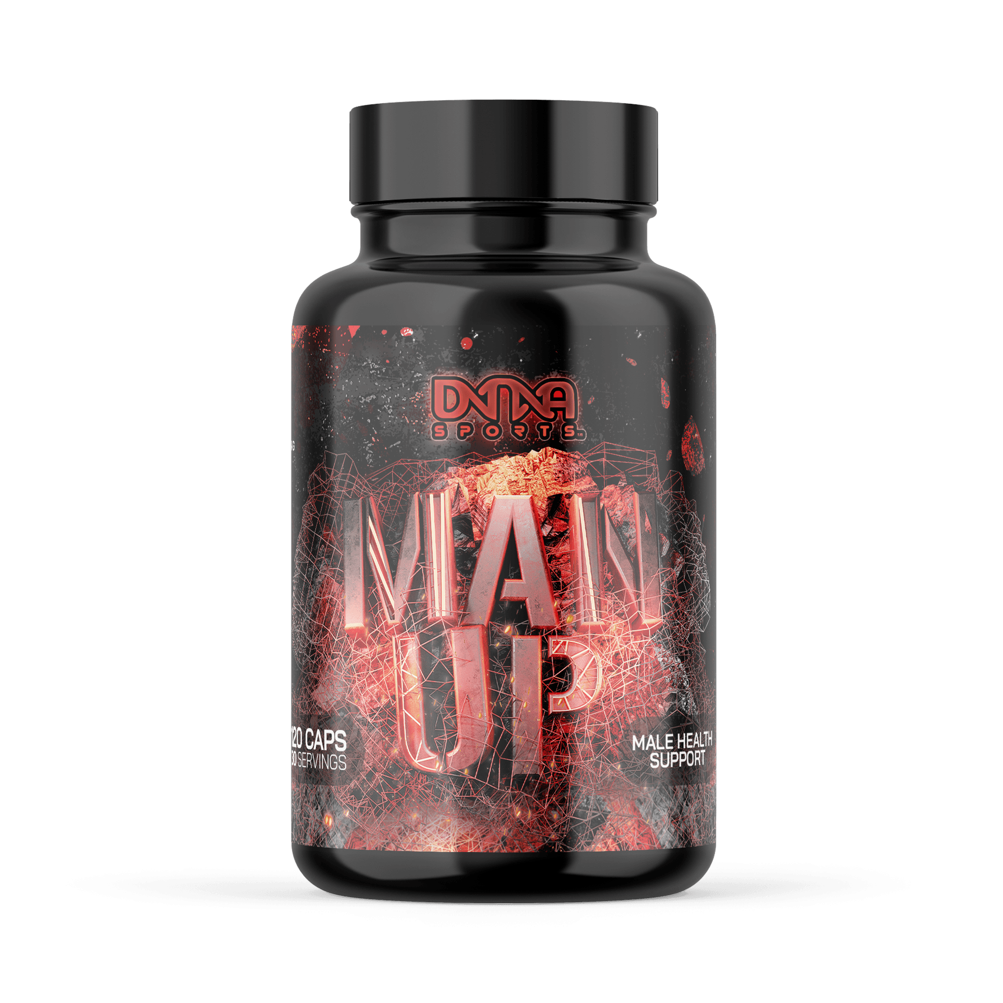 DNA Sports Man Up - 120 Caps - Testosterone Booster Capsules