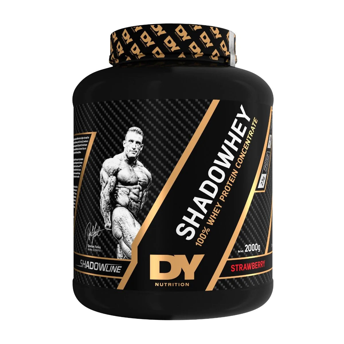 DY Nutrition Shadowhey Concentrate - 2kg / Strawberry - Whey Protein Powder