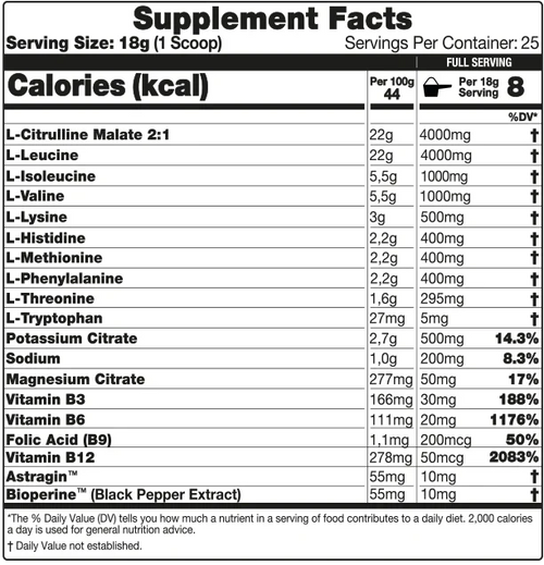 10X Athletic EAA - Amino Acids Powder