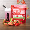 Efectiv Nutrition Clear Whey Isolate with strawberry watermelon flavor, tasty protein supplement