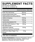 Raw Nutrition Essential Fat Burner - 60 Caps - Weight Loss Support Capsules