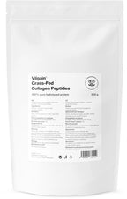 White stand-up pouch of Vilgain Grass-Fed Collagen Peptides for healthy skin and hair