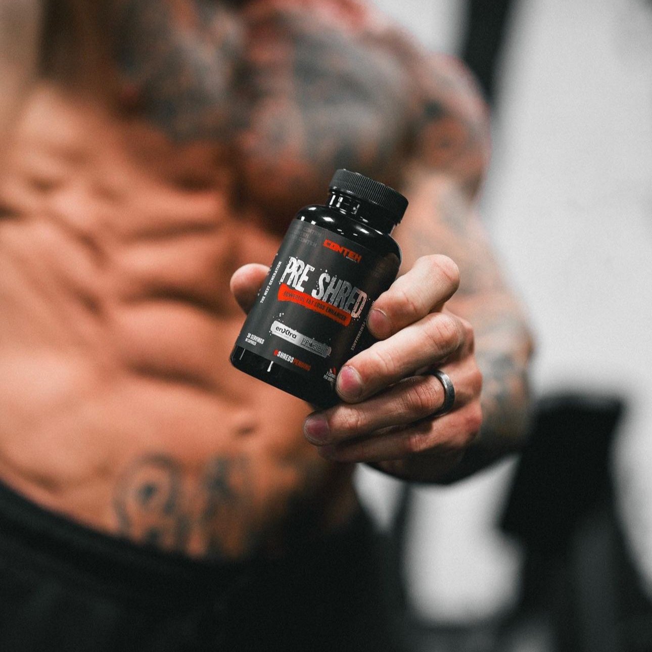 Conteh Sports Pre Shred 200 Caps - 90 Caps - Weight Loss Support Capsules