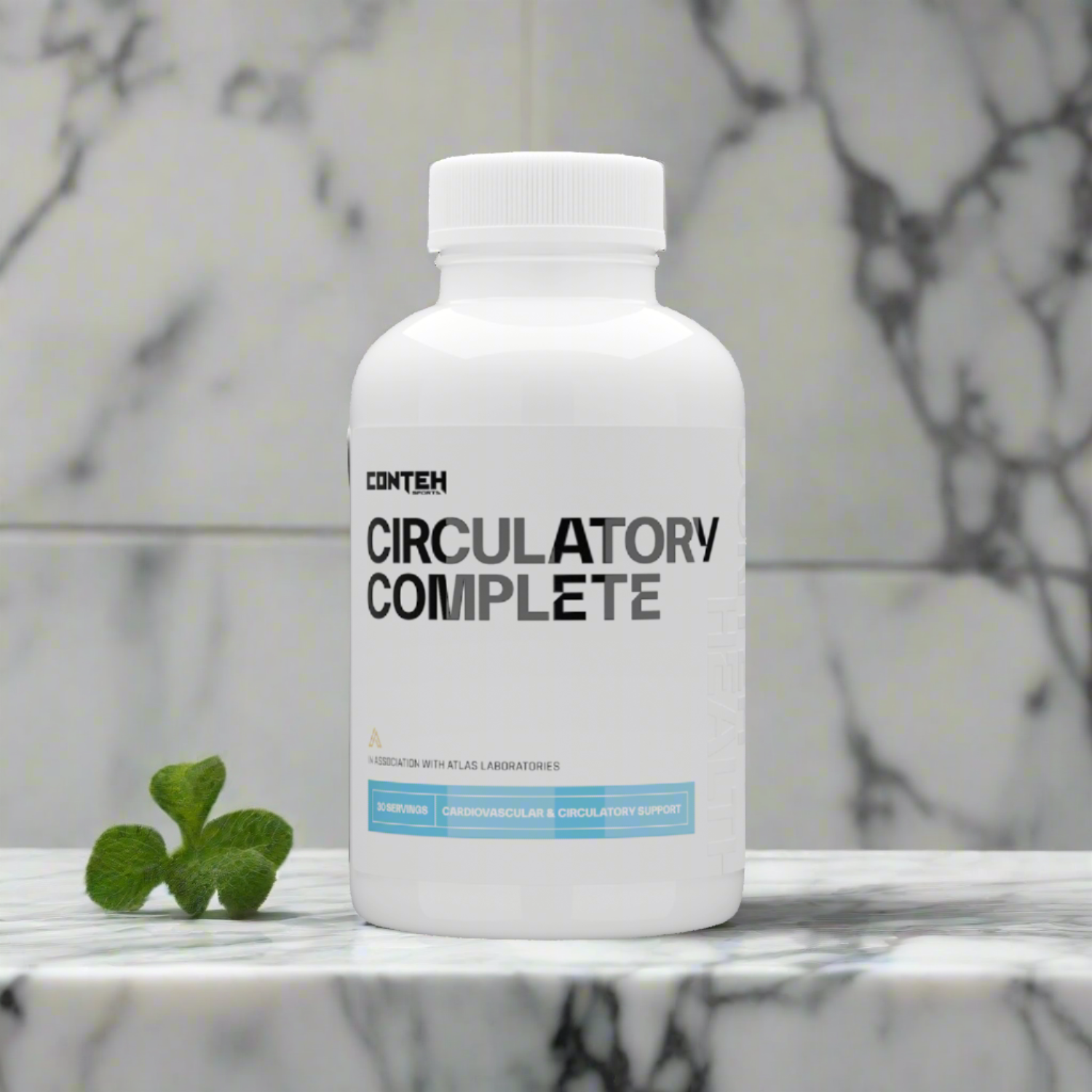 Conteh Sports Circulatory Complete - 90 Caps - Cardiovascular Support Capsules