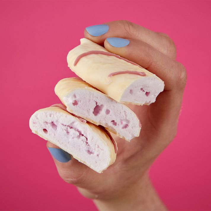 Flower & White Meringue Bar - Meringue Bar