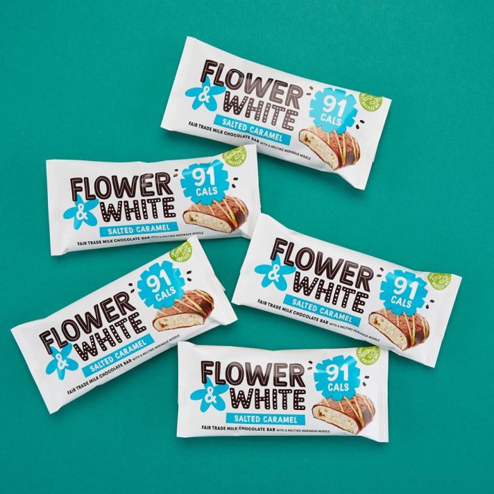 Flower & White Meringue Bar - Meringue Bar