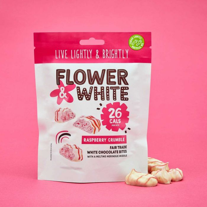 Flower & White Meringue Bites - Meringue Bar