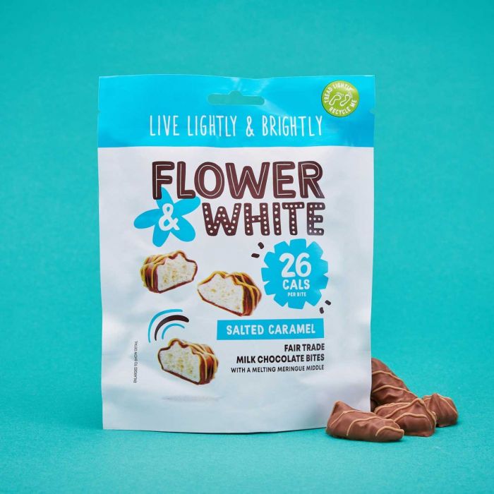 Flower & White Meringue Bites - Meringue Bar