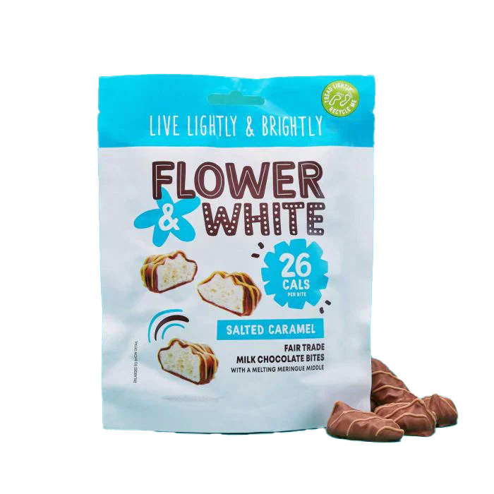 Flower & White Meringue Bites - Meringue Bar