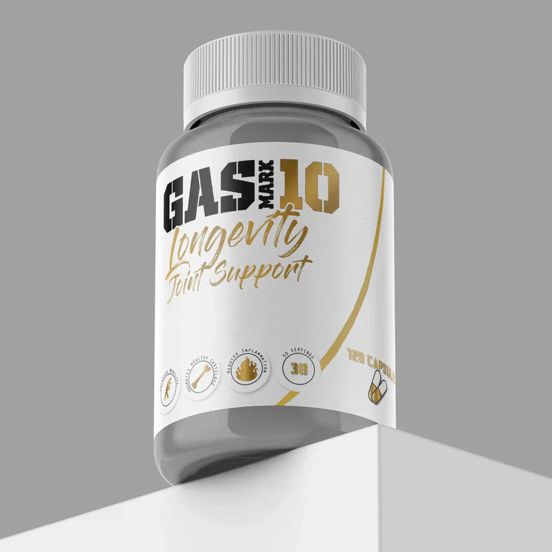 Gas Mark 10 Longevity Joint Support 120 Caps Joint Support