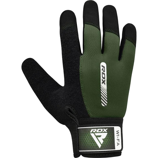 RDX Gym Weight Lifting Gloves W1 S / Army Green Weight Lifting Gloves