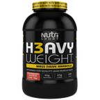 NutriSport H3avyweight Whey Protein Complex - 3kg / Strawberry - Whey Protein Powder