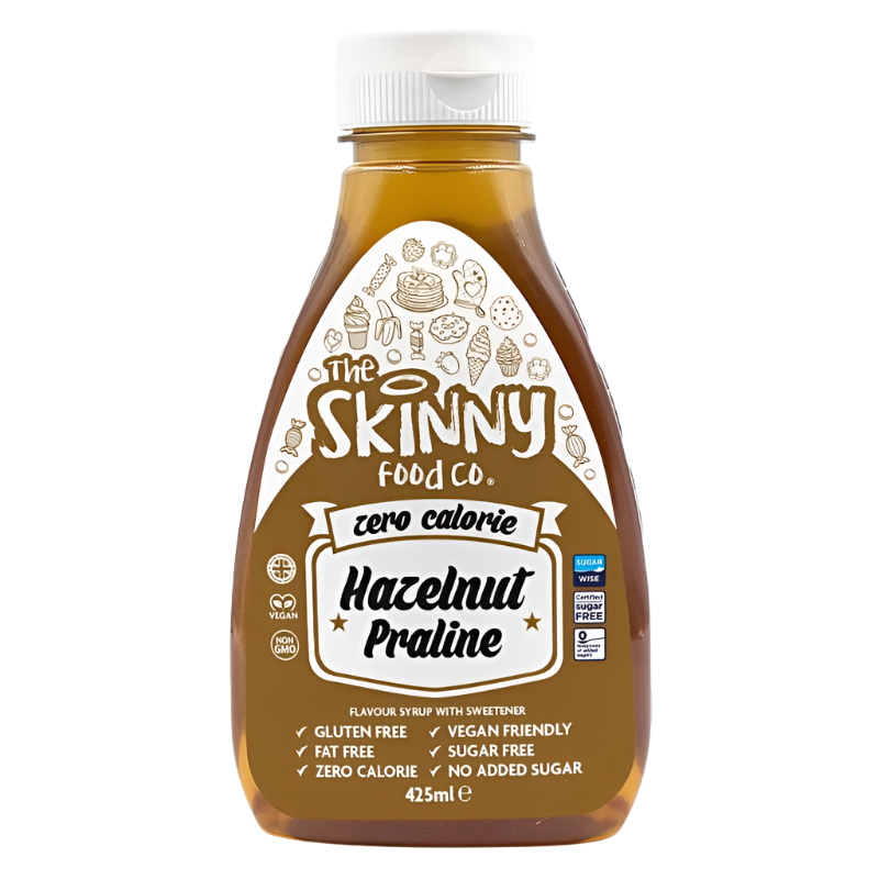The Skinny Food Co Skinny Syrup - 425ml / Hazelnut Praline - Dessert Sauces