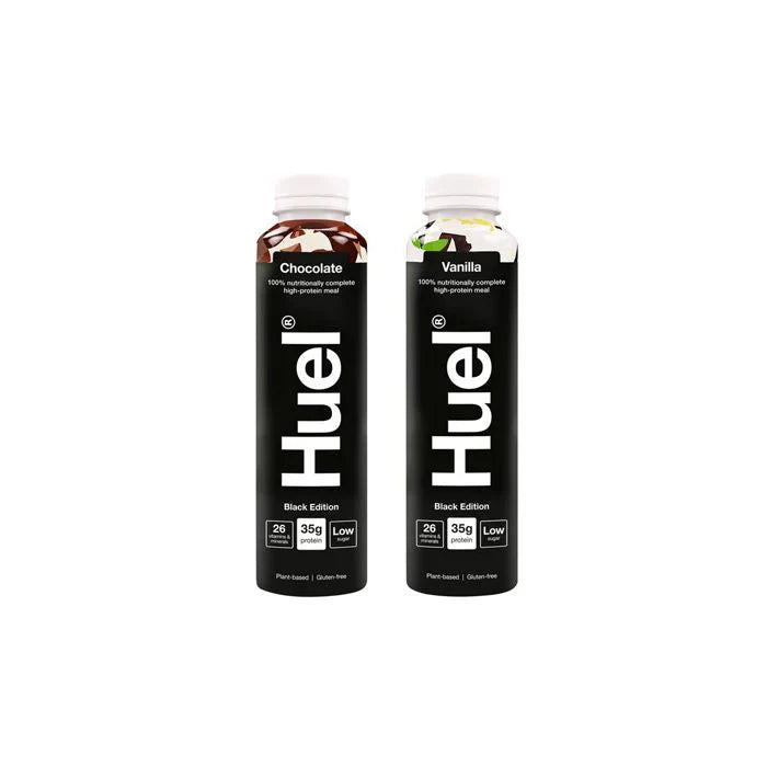 HUEL Ready-to Drink Black Edition - Vegan Protein Ready-to-Drinks