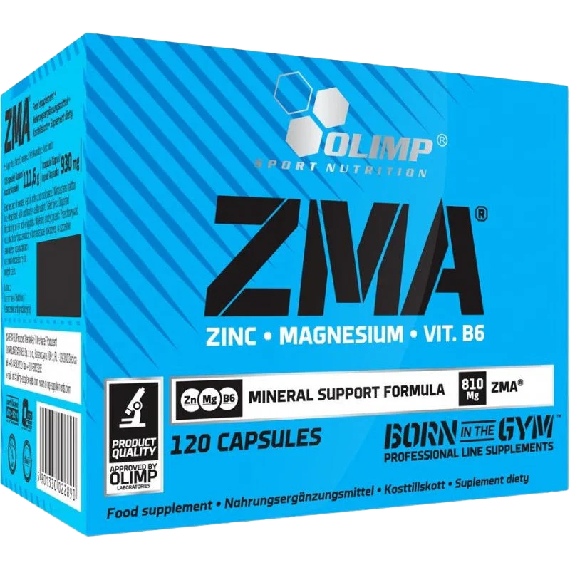Olimp Sport Nutrition ZMA - 120 Caps - ZMA Capsules