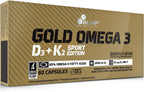 Olimp Sport Nutrition Gold Omega 3 D3 + K2 - 60 Caps - Omega Capsules