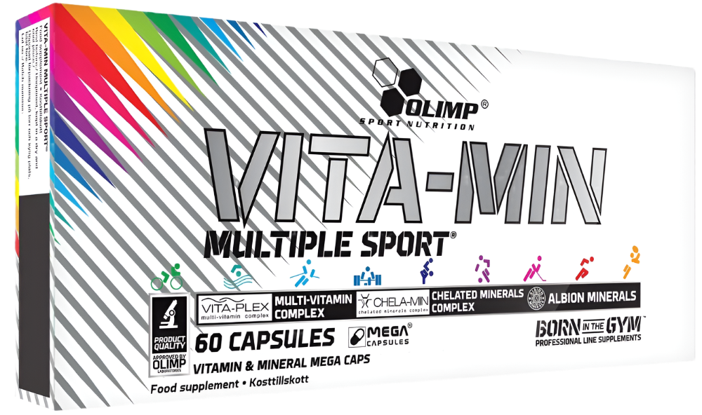 Olimp Sport Nutrition Vita-Min Multiple Sport - 60 Caps - Vinegar Capsules