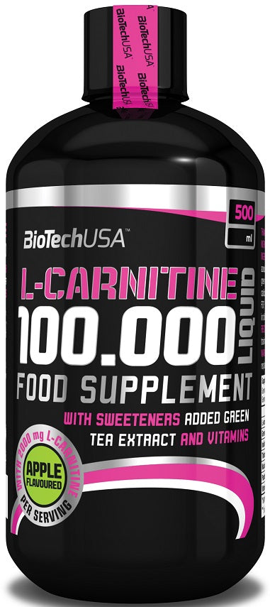 BioTech USA L-Carnitine 100.000 Liquid - 500ml / Cherry