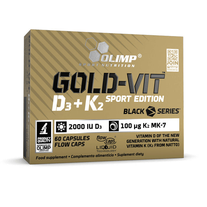 Olimp Sport Nutrition Gold Vit D3 + K2 - 60 Caps