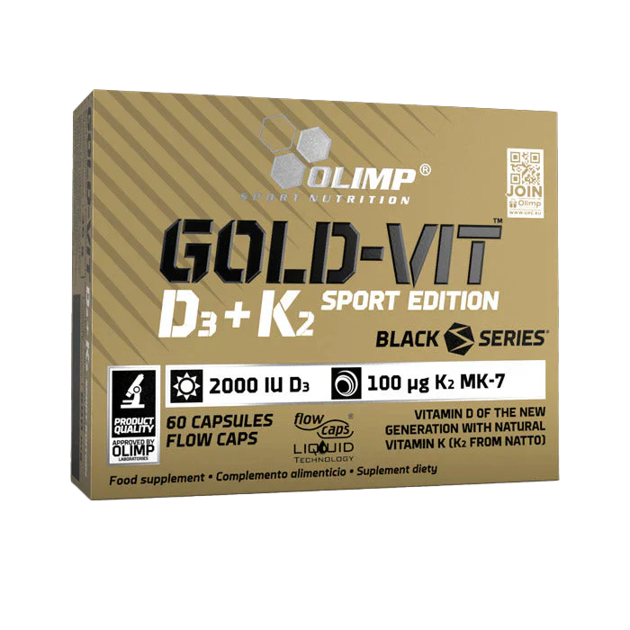 Olimp Sport Nutrition Gold Vit D3 + K2 - 60 Caps