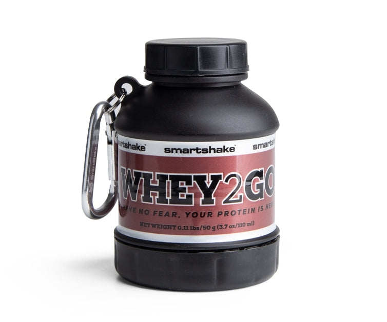 SmartShake Whey2Go Funnel 50ml Black/Brown - 110ml - Powder Funnel
