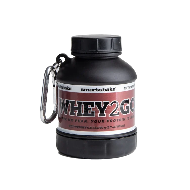 SmartShake Whey2Go Funnel 50ml Black/Brown - 110ml - Powder Funnel