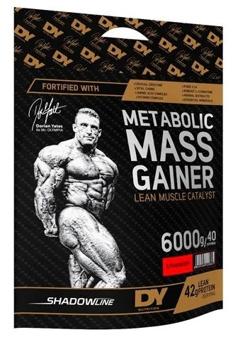 DY Nutrition Metabolic Mass - 6kg / Strawberry - All-In-One Gainer Powder