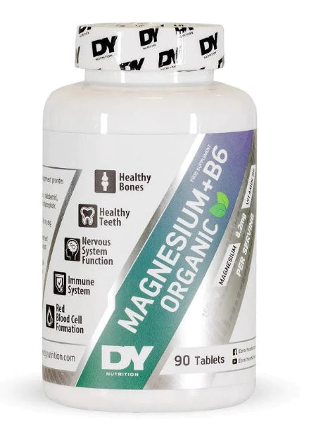 DY Nutrition Magnesium + B6 - 90 Tabs - Magnesium Tablets