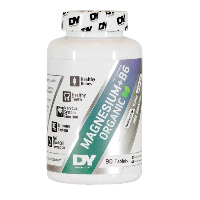 DY Nutrition Magnesium + B6 - 90 Tabs - Magnesium Tablets
