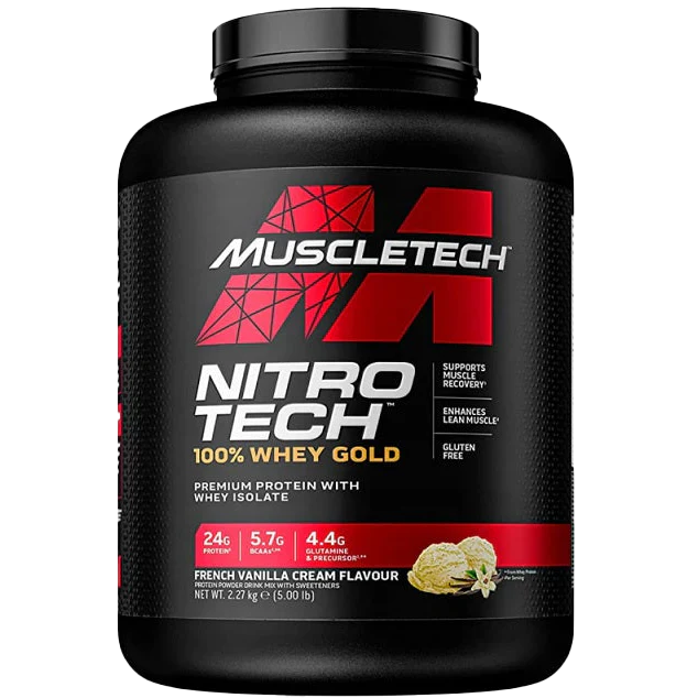 Muscletech Nitro Tech 100% Whey Gold - Whey Protein Powder