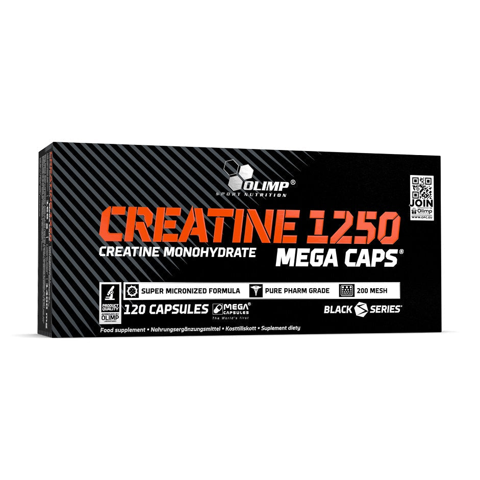 Olimp Sport Nutrition Creatine Mega Caps - 120 Caps - Creatine Capsules