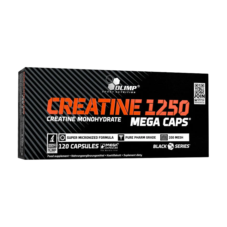 Olimp Sport Nutrition Creatine Mega Caps - 120 Caps - Creatine Capsules